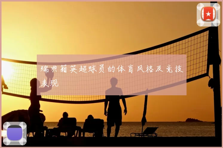 瑞典籍英超球员的体育风格及竞技表现