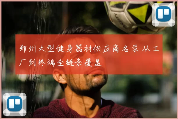 郑州大型健身器材供应商名录 从工厂到终端全链条覆盖