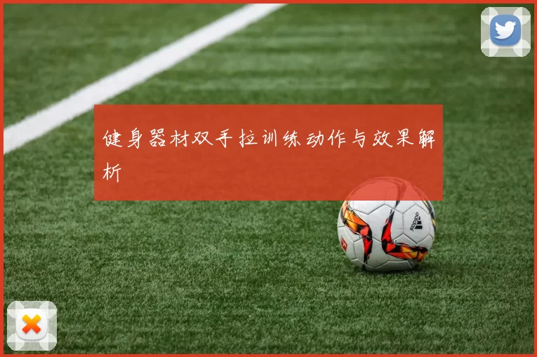 健身器材双手拉训练动作与效果解析