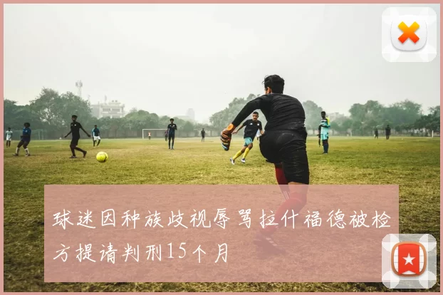 球迷因种族歧视辱骂拉什福德被检方提请判刑15个月
