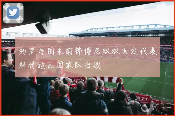 约罗与国米前锋博尼双双决定代表科特迪瓦国家队出战