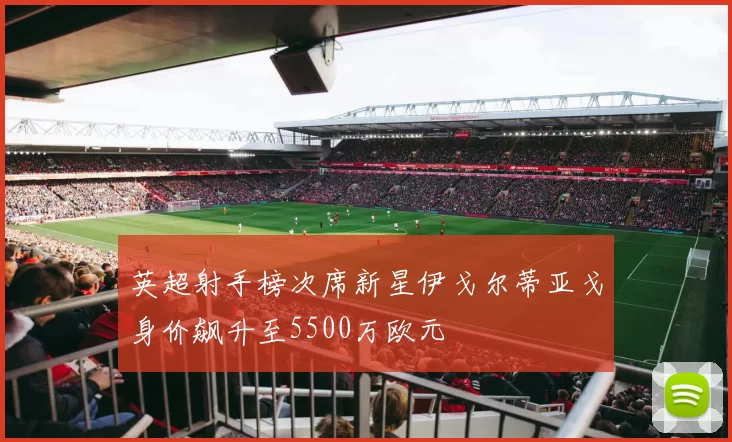 英超射手榜次席新星伊戈尔蒂亚戈身价飙升至5500万欧元