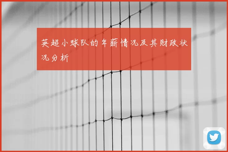 英超小球队的年薪情况及其财政状况分析