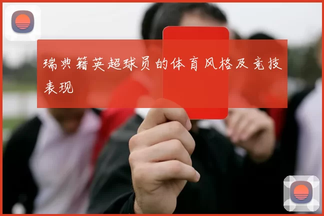 瑞典籍英超球员的体育风格及竞技表现